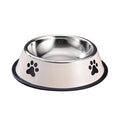 CUENCO DE ACERO INOXIDABLE PARA MASCOTAS
