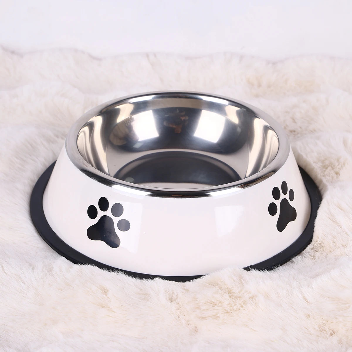 CUENCO DE ACERO INOXIDABLE PARA MASCOTAS