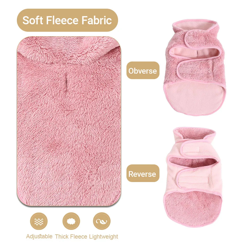 SUÉTER DE FORRO POLAR PARA GATOS