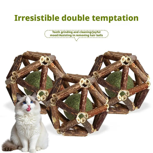 BOLAS DE HIERBA GATERA INTERACTIVAS