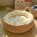 CESTA TEJIDA PARA GATOS