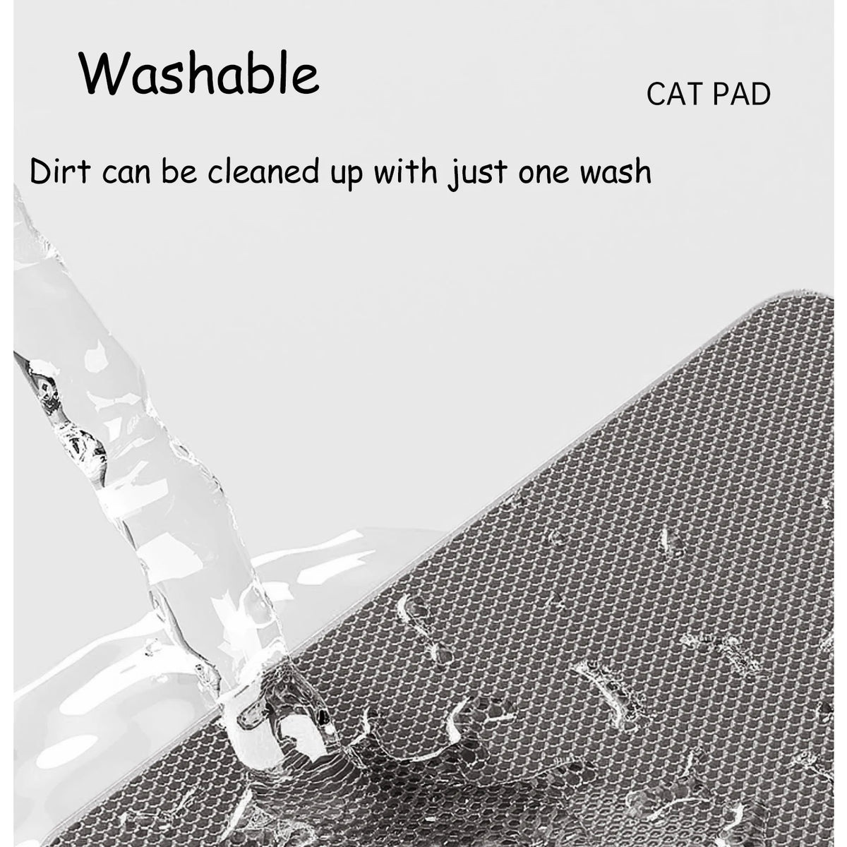 ALFOMBRA IMPERMEABLE PARA ARENERO DE GATOS